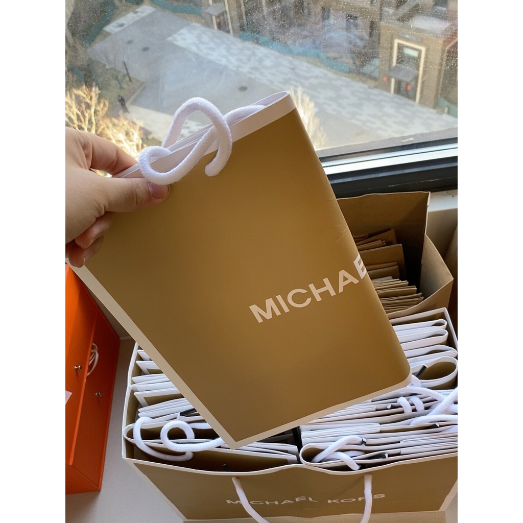 Counter mk Gift Bag mk Paper Bag mk Packaging Bag MK Shopping Tote Bag MK Paper Bag