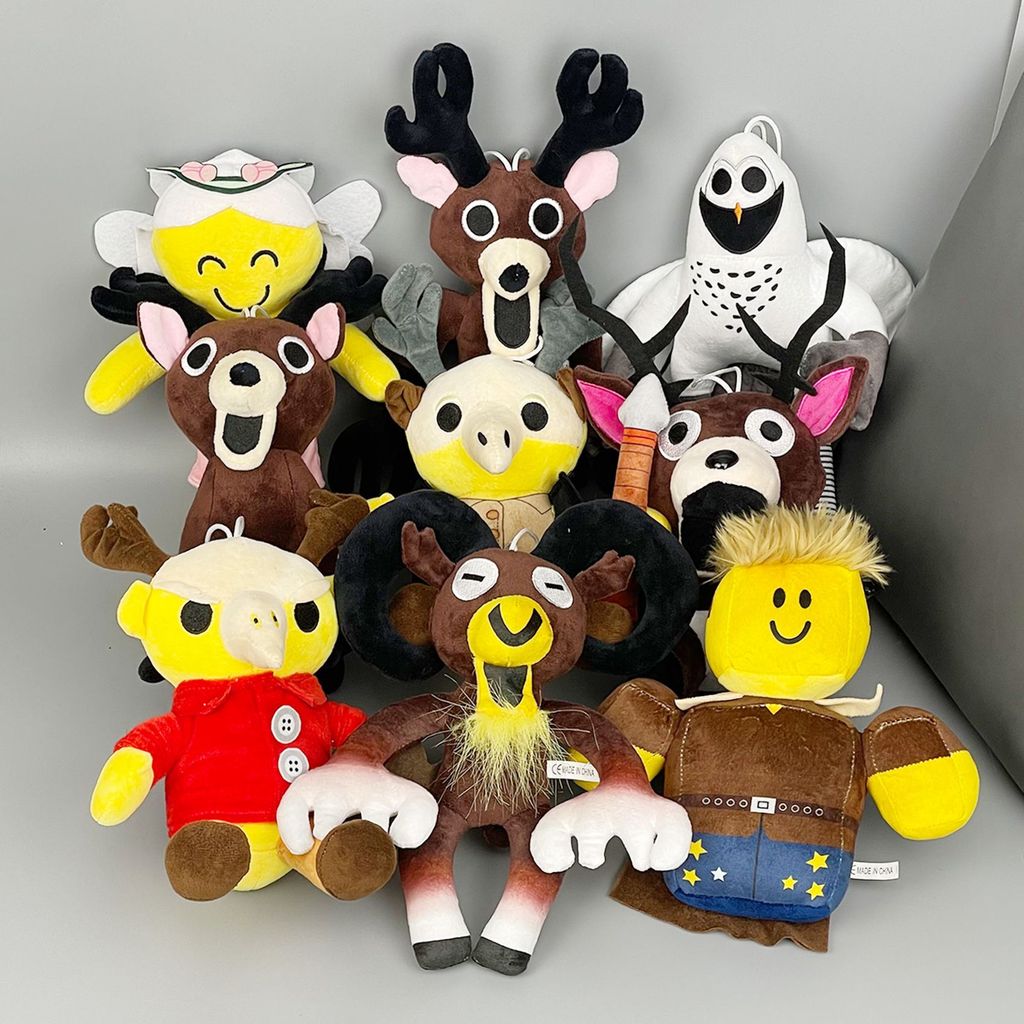 99Nights Horror Game Merchandise 99 Night Elk ตุ๊กตาของเล่นตุ๊กตา Ready Stock Blessing20251129