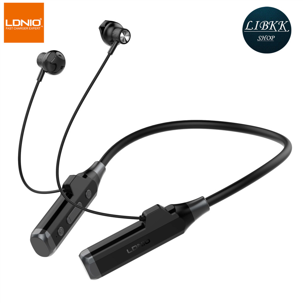 LDNIO N05 หูฟัง Bluetooth 5.4 สำหรับเล่นกีฬา หูฟังแบบคล้องคอ N05