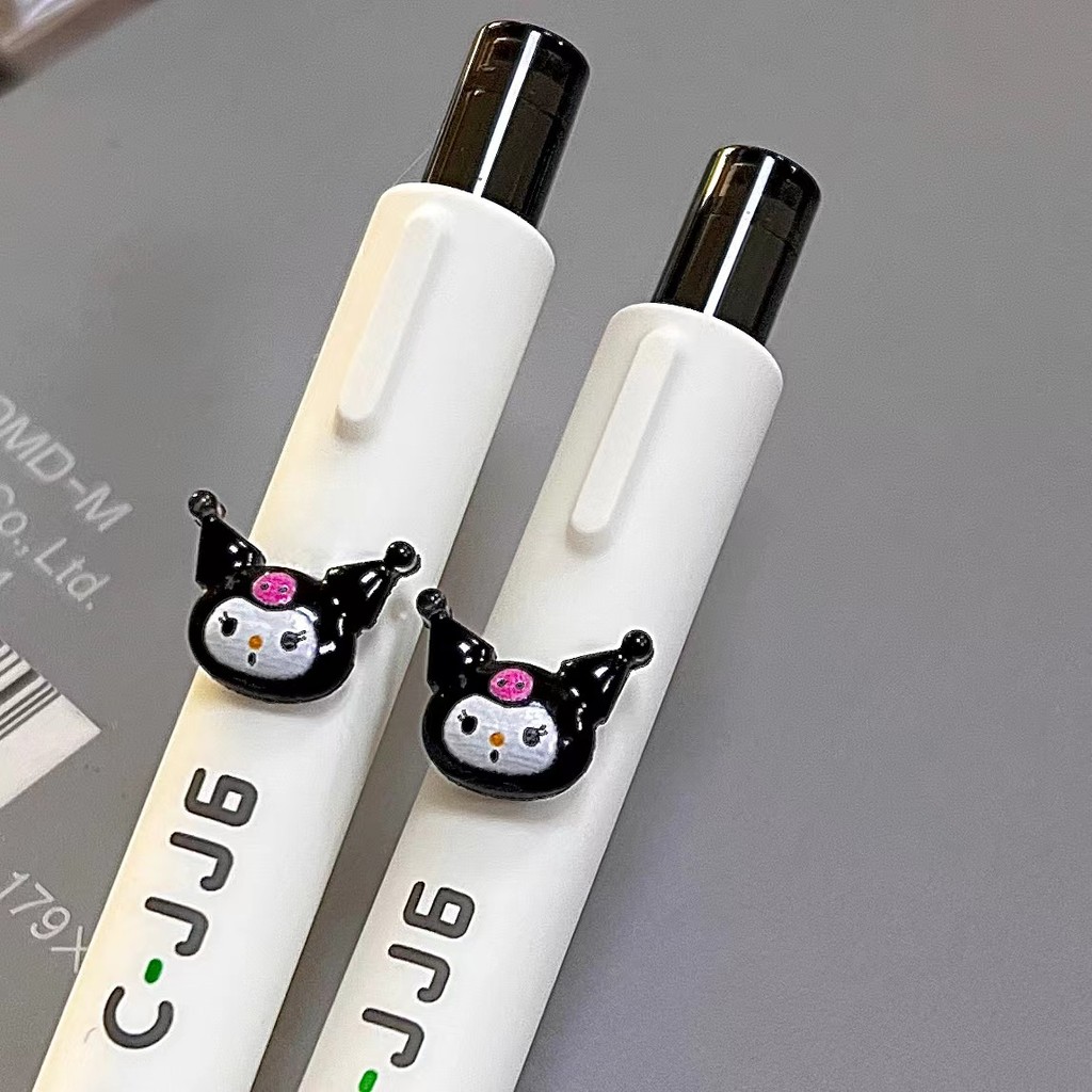 Zebra ZEBRA Official Flagship Store JJ6 Sanrio Press Test Pen ปากกาเจลนักเรียนปากกา Quick-Drying แปร
