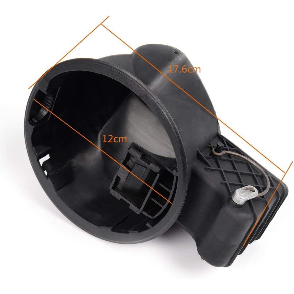 PIT66 Fuel Gas Filler Door Housing Pocket with Hinge Kit Compatible with 04-08 Ford F150 F-150