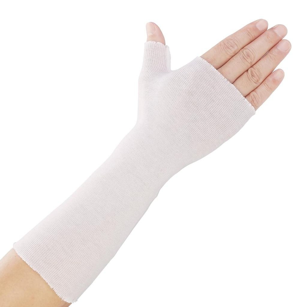 ถุงเท้ามือสําหรับ Splint (แพ็ค 10) ข้อมือและ Thumb Spica Wrap Liner,Arm Cast Cover Cotton Stockinett