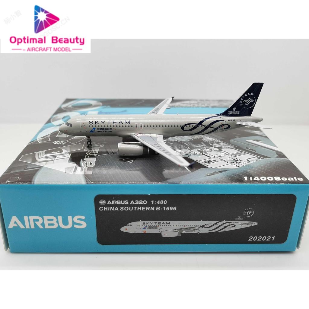 PandaModel 1: 400 China Southern Airlines A320 B-1696 United Alloy Model