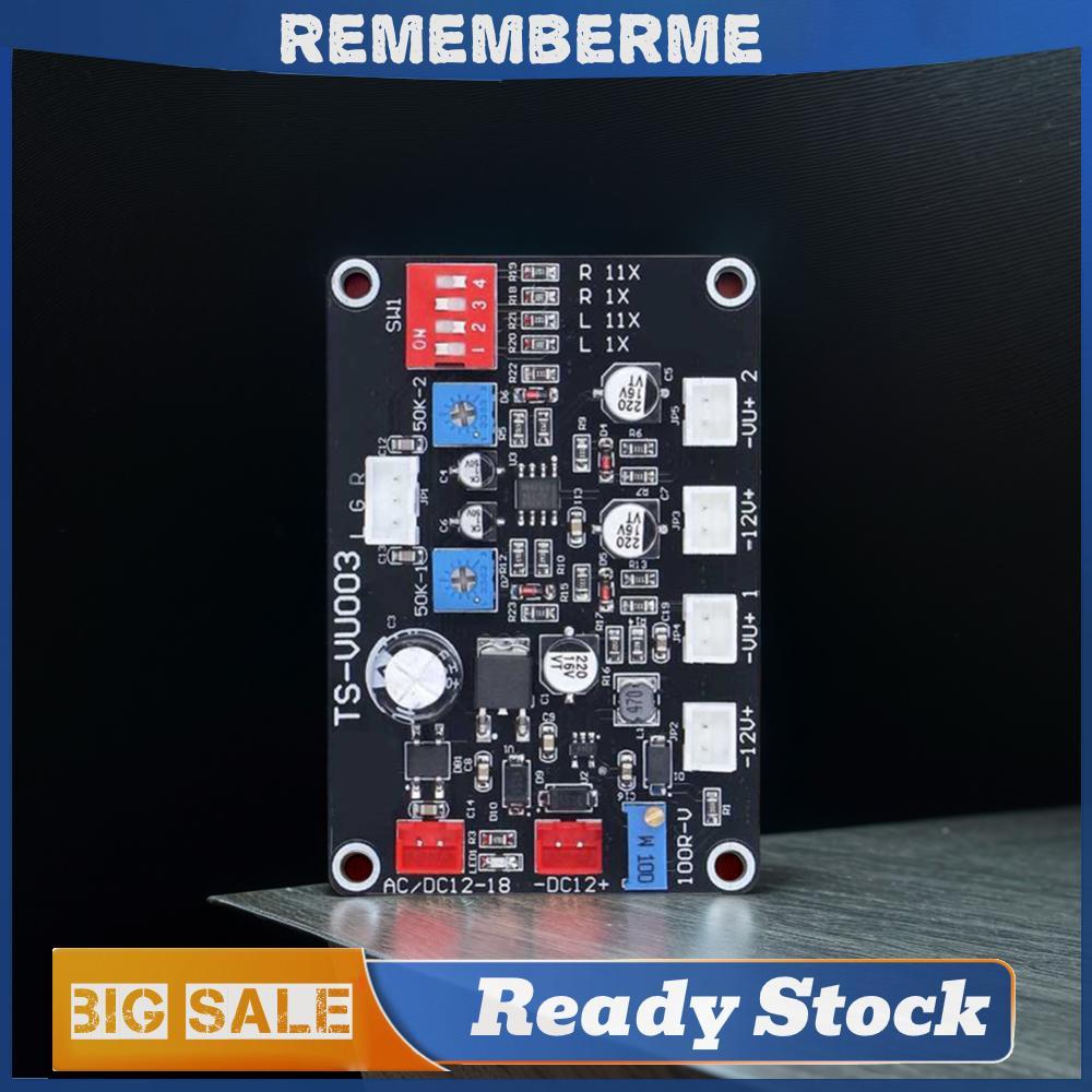 TS VU003 VU Meter Driver Board Backlight ปรับ VU Meter Driver แผงความถี่สูง Low-Pass DB เครื่องขยายเ