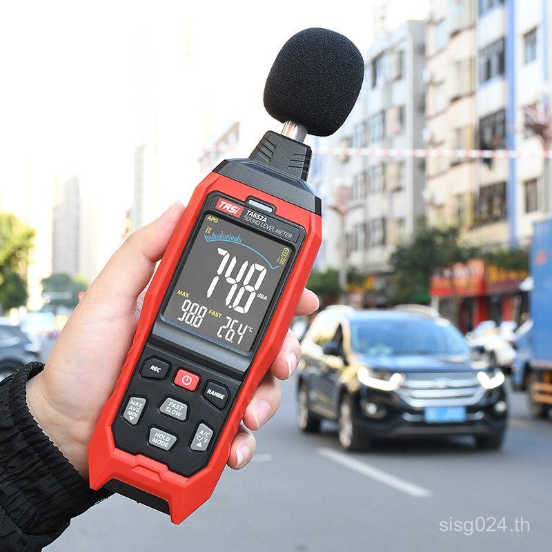 อุปกรณ์เครื่องทดสอบเสียงรบกวน Plus Power Decibel Meter การตรวจจับปริมาณเสียงรบกวน TA652B TA652B TAAN