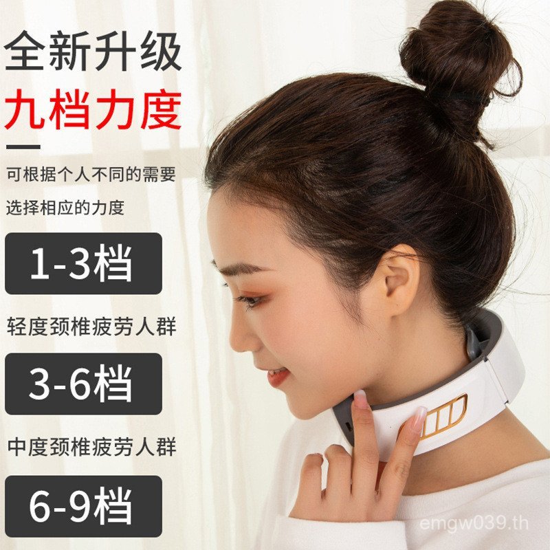 คอไหล่คอ Pulse คอ Protector กายภาพบําบัดนวดสมาร์ทนวดนวดไฟฟ้ากระดูกสันหลังส่วนคอในครัวเรือน Ne