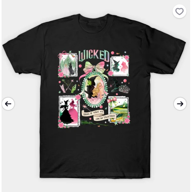 เสื้อยืดแขนสั้นคอกลมผ้าฝ้าย 100% สําหรับผู้ชายพร้อมพิมพ์ภาพยนตร์ Fiyero Musical