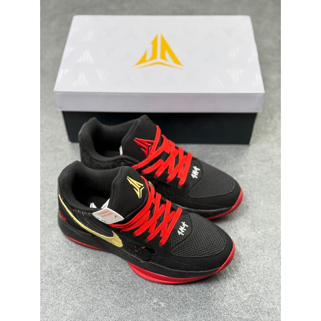 รองเท้ากีฬา JA2 สำหรับผู้ชาย ทนทาน ป้องกันการลื่น สวมใส่ได้ทั้งการต่อสู้และบาสเก็ตบอล FD7328-006