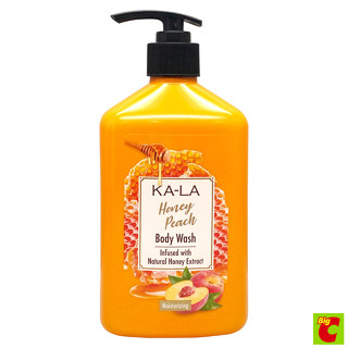 กาล่า ฮันนี่พีช บอดี้ วอช ครีมอาบน้ำ 500 มล.