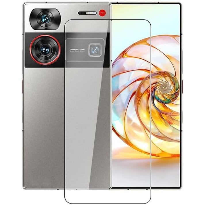 กระจกนิรภัยป้องกันหน้าจอสําหรับ ZTE Nubia Z60 Ultra (6.8") [1-Pack] [99.99% HD Clear] [Anti-Scratch]