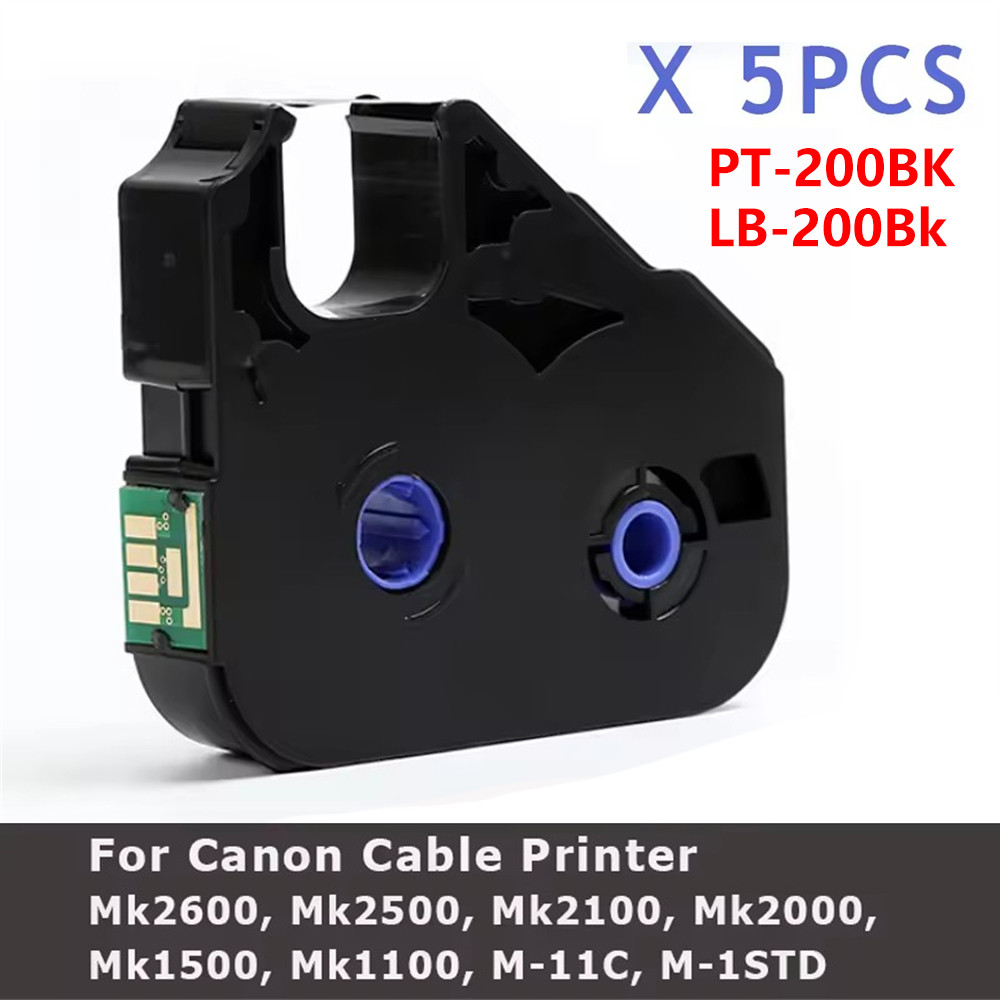 1/2/5pcs ตลับหมึก PT-200BK MK-RS100B 3604B001 M-11C M-1STD M-1PRO Mk1000 Mk2000 Mk1500 MK2500
