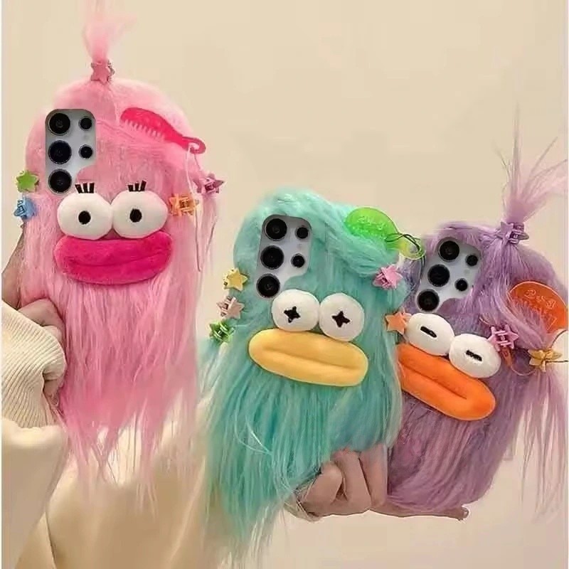 Fluffy Plush เคสโทรศัพท์สําหรับ OPPO ค้นหา X9 Pro X8 X7 X5 X8Pro N3 N5 ค้นหา N2Flip N3Flip Hairy Cov