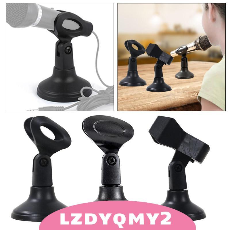 [Lzdyqmy2] ขาตั้งไมโครโฟน พร้อมสกรู 5/8" แข็งแรง อเนกประสงค์ ประกอบง่าย และพร้อมฐานกลม สําหรับเดสก์ท็อป สัมภาษณ์ และ