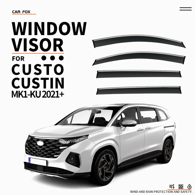 เหมาะสําหรับ Hyundai Custin Window visor ดัดแปลงขายร้อน