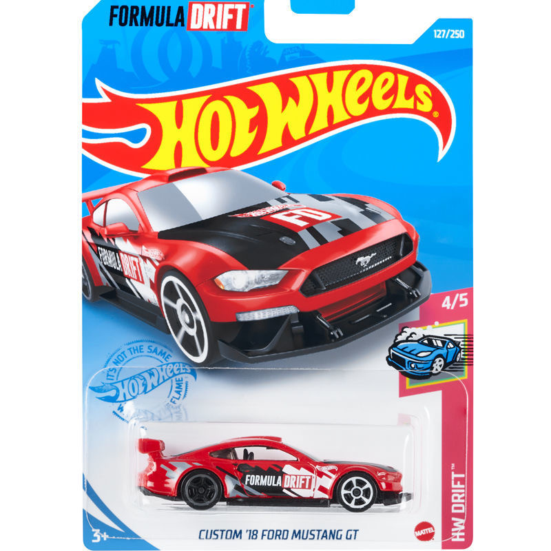 HotWheels HotWheels Ford MUSTANG GT Drift Car/สีแดง MUSTANG GT 127 21M
