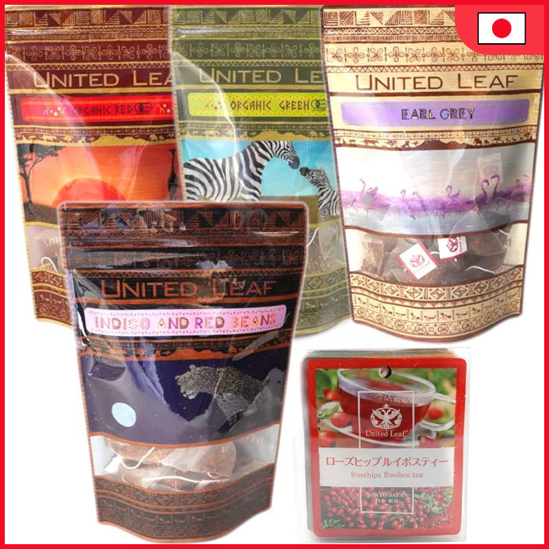 United Leaf Rooibos Tea Bags (Select Set of 5 Types of Rooibos Tea)