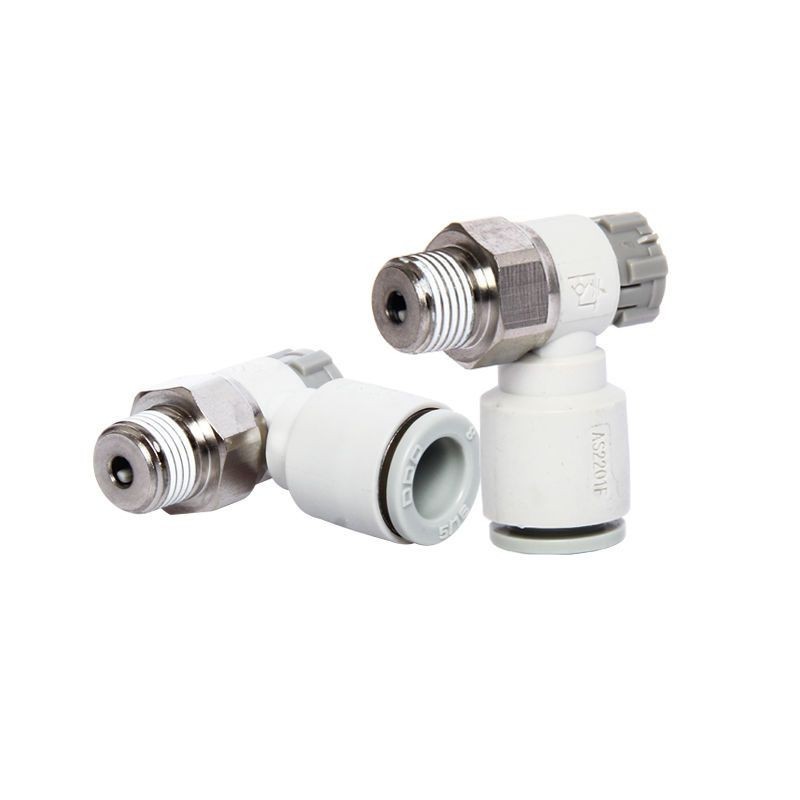 ข้อต่อนิวเมติก AS1201F/2201F-M5/01/02-04A/06A/08/10SA ส่วนกระบอกสูบ