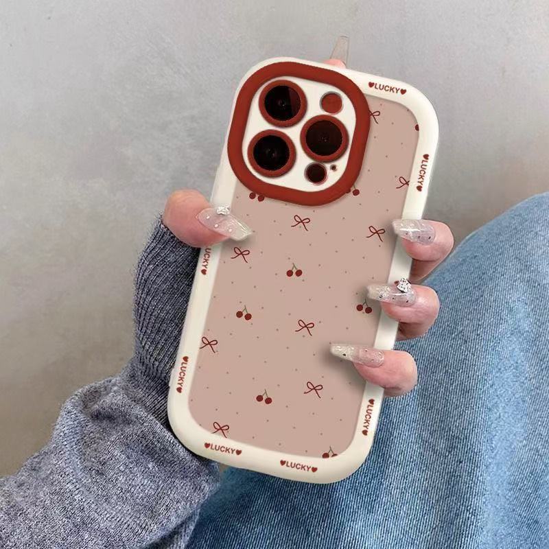 🔥SUN🔥สำหรับ iPhone 11 Pro Max 17 16 Plus iPhone 13 Pro Max 15 11 14 12 xr xs เคสโทรศัพท์นุ่มน่ารัก