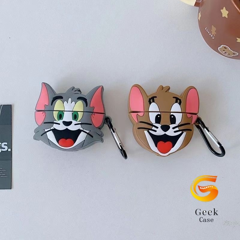 Geek สําหรับ GOOJODOQ J201 J206 J228 J229 เคสหูฟังรูปแบบปูบุคลิกภาพ