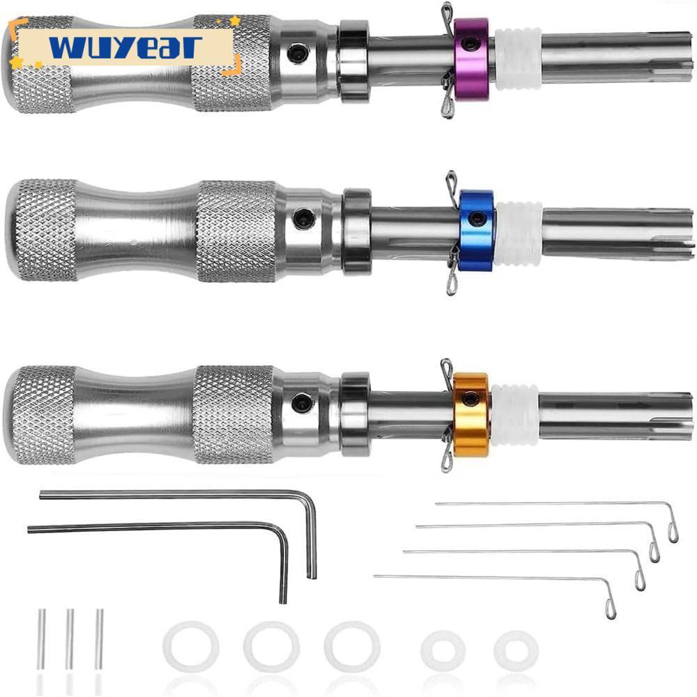 WUYEAR Lockหยิบชุด,สแตนเลสท่อซีลแหวนตะขอ,ทนทานมือผู้ใช้คู่มือซีล Picker สําหรับปะเก็นรถบ้าน