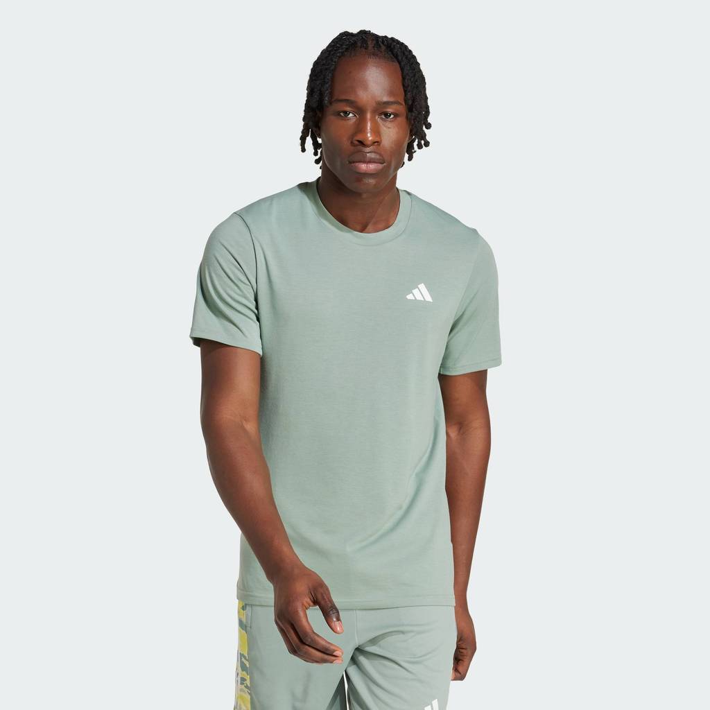 adidas Gym & Training เสื้อยืดเทรนนิง Train Essentials Feelready ผู้ชาย สีเขียว JP4952