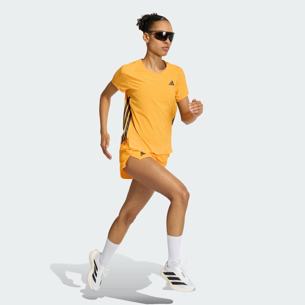 adidas Running Adizero Essentials Running Short Women Orange KA2930 - รูปที่ 2