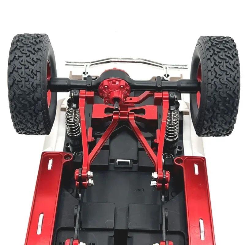 WPL C64 C64-1 แชสซีโลหะ Link Rod ดึง Rod Mount Shock Mount Servo Bracket ชุด 1/16 RC รถอะไหล่อัพเกรด
