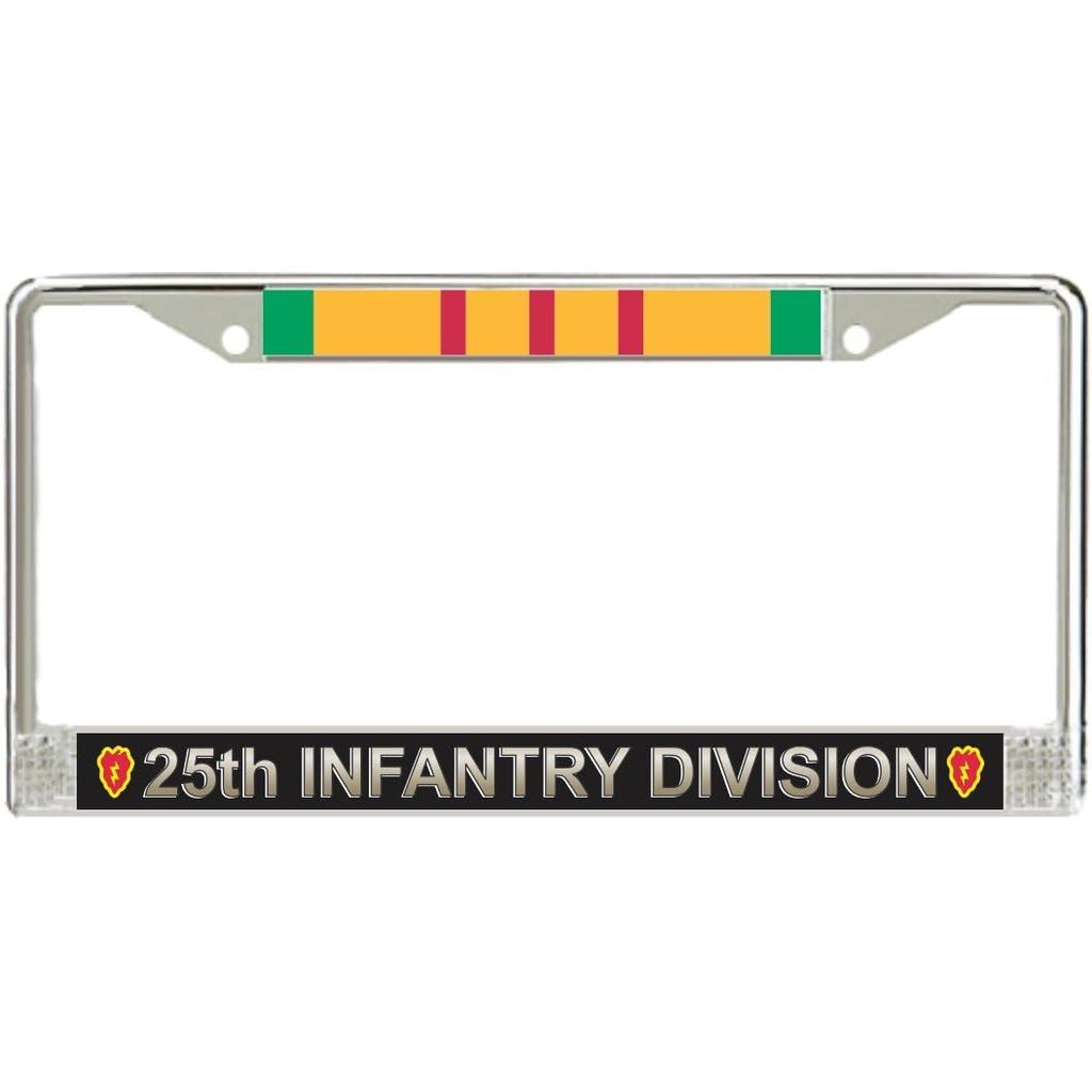 MilitaryBest 25th Infantry Division กรอบป้ายทะเบียนเวียดนาม