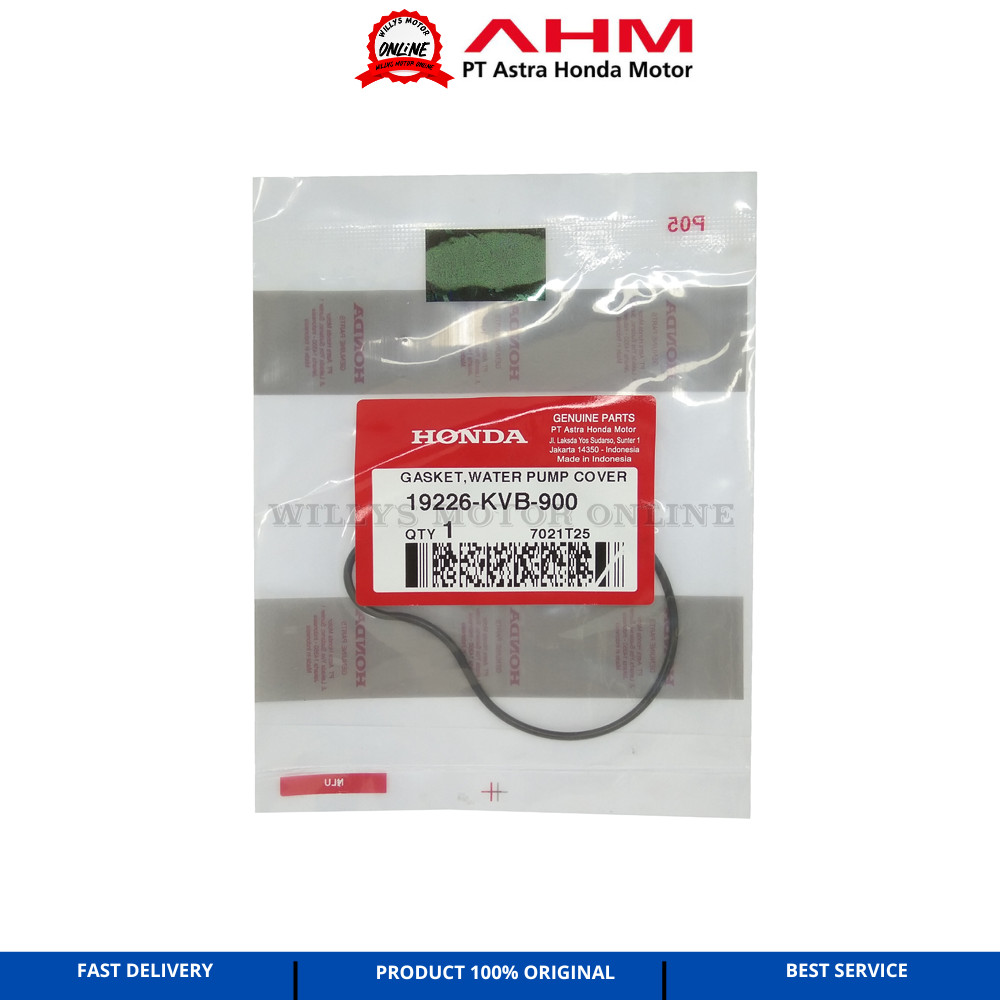 ORING WATERPUMP VARIO 110 คาร์บอน ORIGINAL AHM 19226-KVB-900