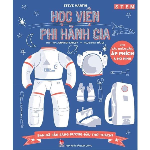 หนังสือ - STEM - Astronaut Academy - Steve Martin - Kim Dong