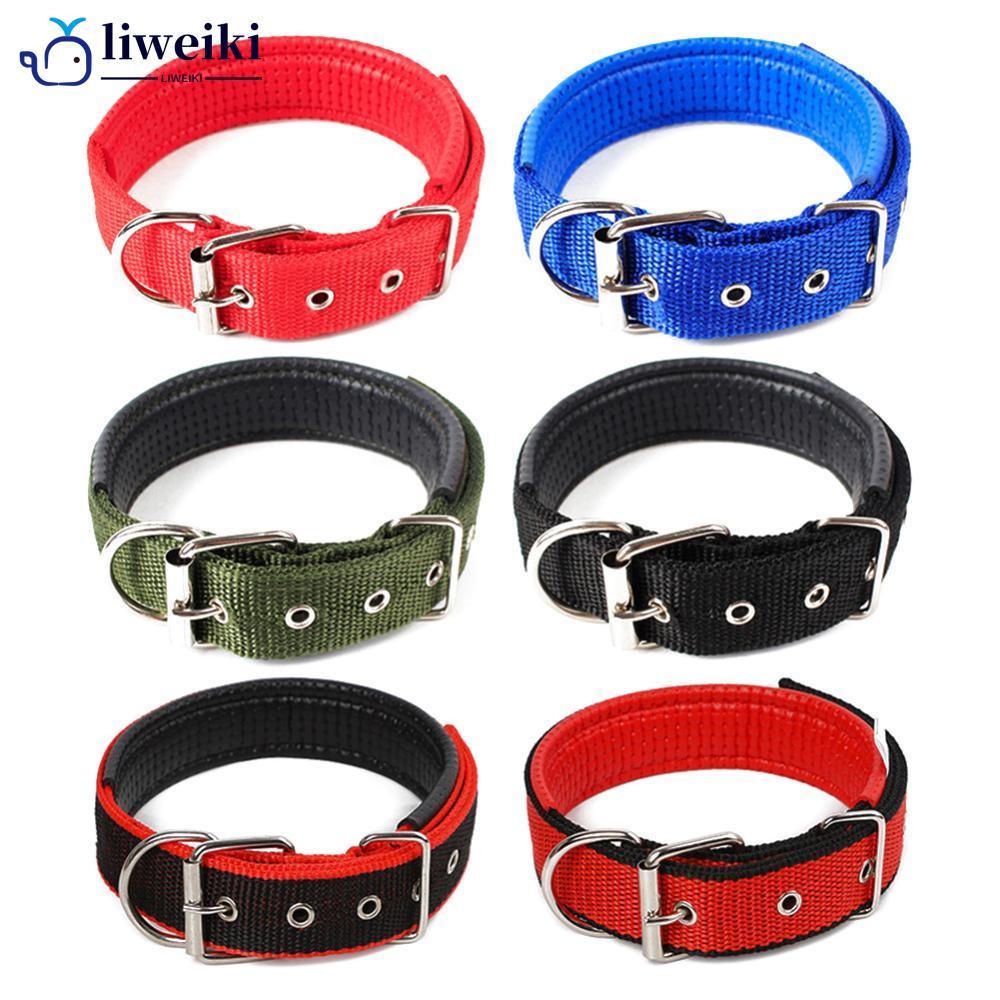LIWEKI 1 PC ปรับไนลอนปลอกคอสุนัขสัตว์เลี้ยงสายคล้องคอความปลอดภัยสุนัขขนาดเล็กและใหญ่แมวคอ RingPet ผล