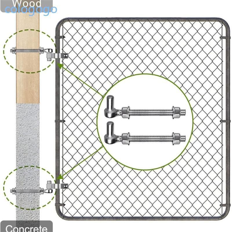 COLO J Bolt บานพับประตูเหล็ก J Bolt บานพับติดตั้งง่าย J Bolt บานพับโลหะคอนกรีตอัพเกรดสําหรับประตูโรง