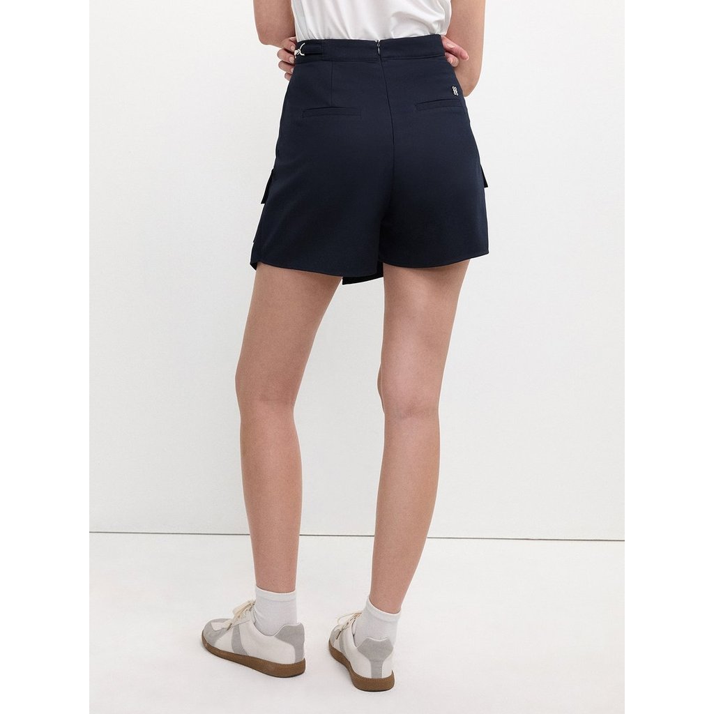 [Pomelo] กางเกงกระโปรงอสมมาตร / Asymmetric Skort — صورة 6