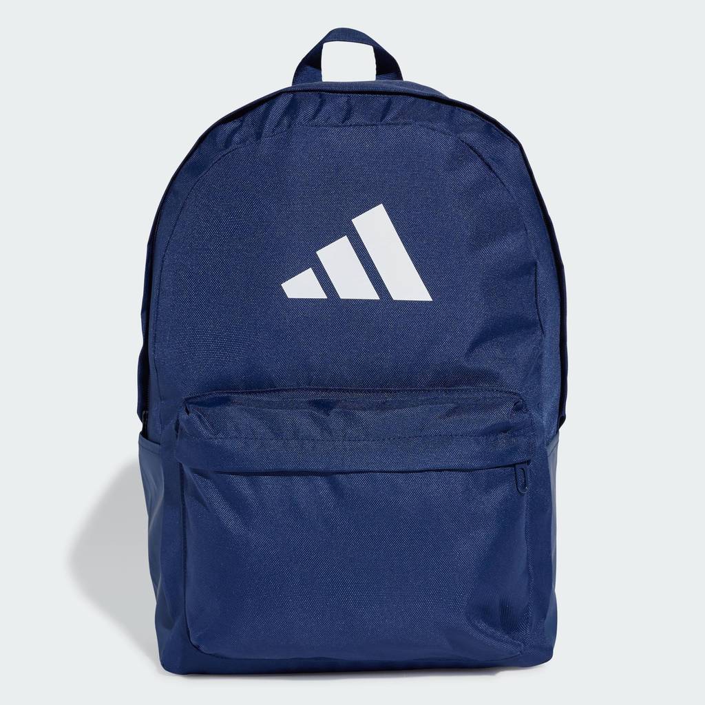 Adidas Lifestyle Classic 3 Bar Logo Backpack Unisex สีน้ําเงิน IS7049