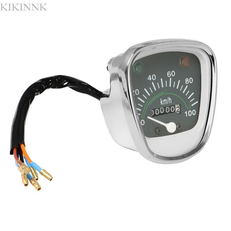 KIKIN มาตรวัดความเร็ววัดระยะทางรถจักรยานยนต์สําหรับ C50 C70 C90 พร้อมการอ่านความเร็วที่แม่นยํา