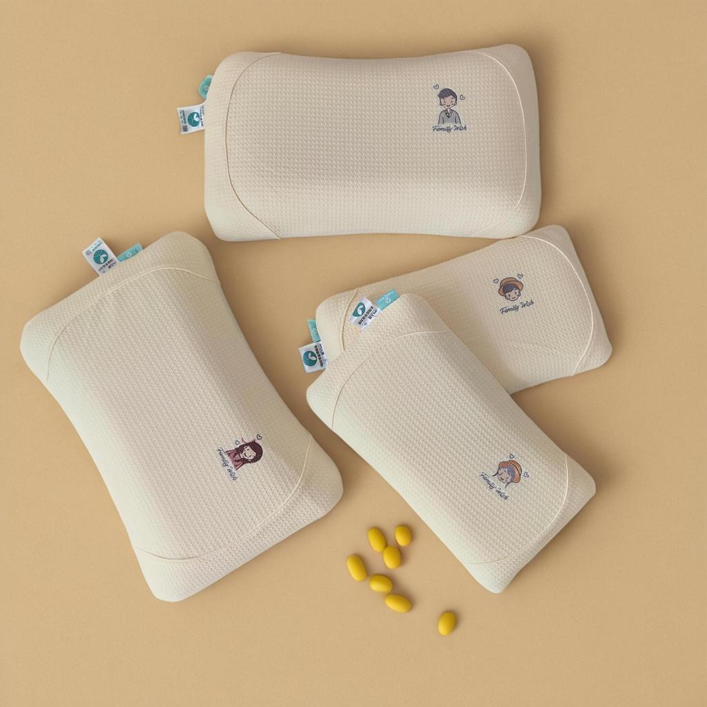 Zero Pressure Bio-Based Slow Rebound Memory Pillow หมอนกระดูกสันหลังส่วนคอเดี่ยวคู่เด็กหมอนความงาม N