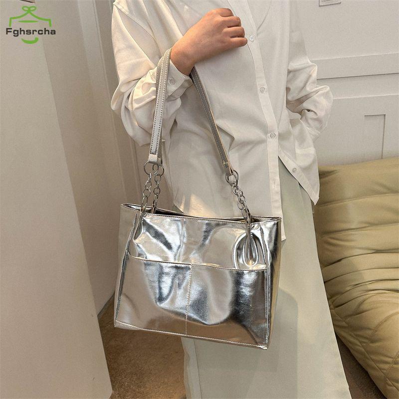 [FHC] กระเป๋าความจุขนาดใหญ่อินเทรนด์และอเนกประสงค์กระเป๋าถือไหล่เดียวกระเป๋าโท้ท [fhc]