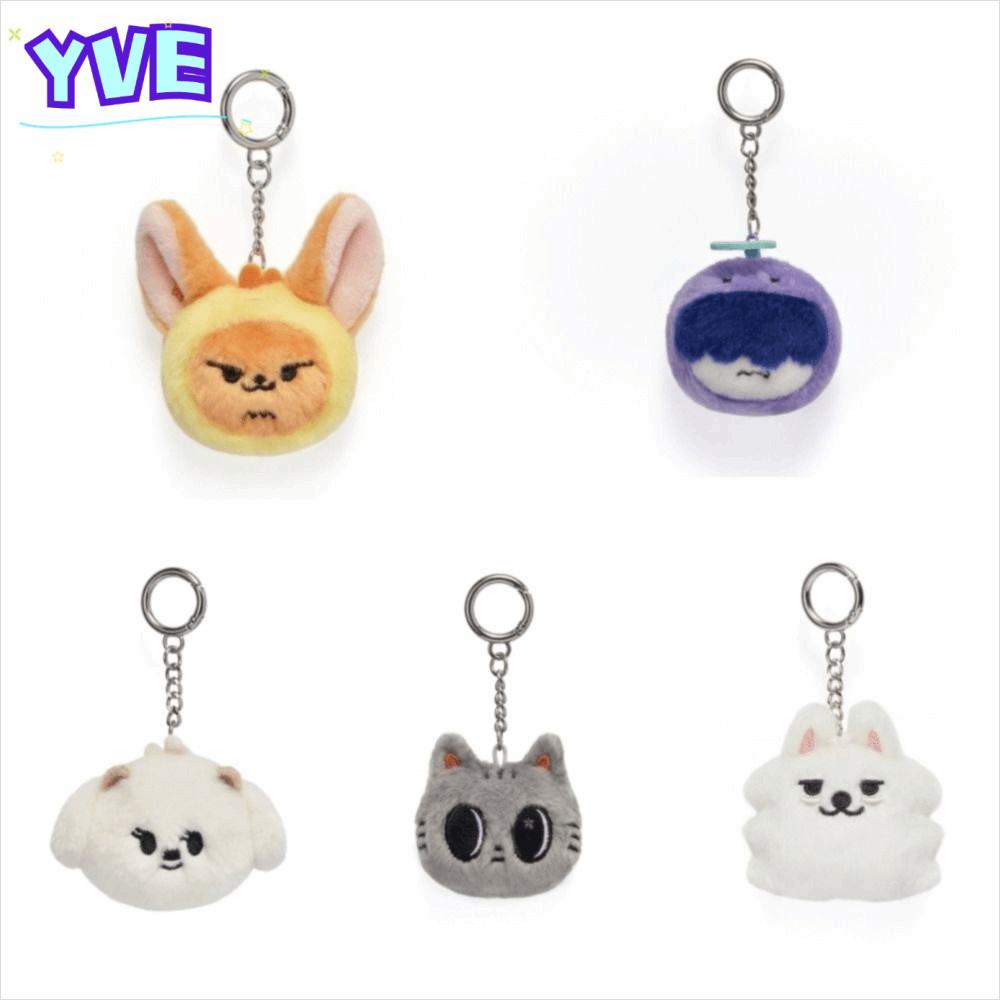 YVE PPULBATU พวงกุญแจตุ๊กตา,Kpop การ์ตูน TXT ตุ๊กตาตุ๊กตา,น่ารักผ้าฝ้ายตุ๊กตาสัตว์พวงกุญแจ