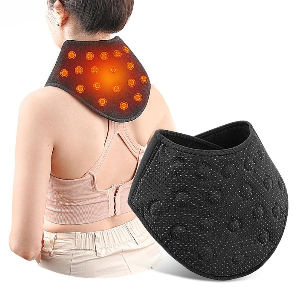 1PCS Magnetic Self เครื่องทําความร้อน Pad Therapy บรรเทาอาการปวดคอห่อสนับสนุนรั้งคอปวดสําหรับคอข้ออั