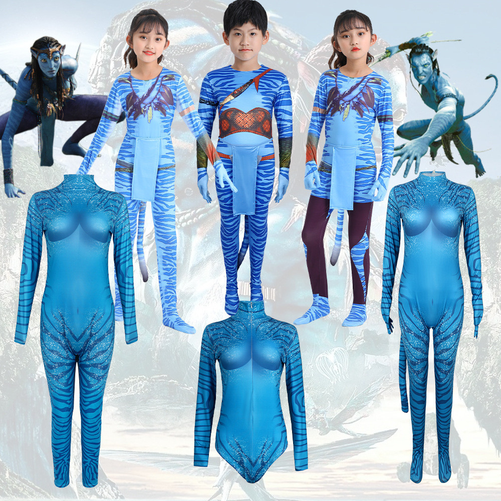 ชุดคอสเพลย์ Avatar3 แบบ jumpsuit สำหรับเด็ก Halloween จากภาพยนตร์