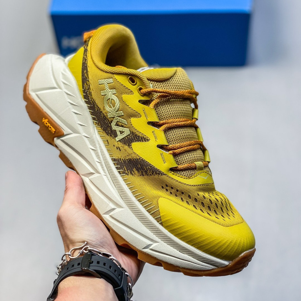 HOKA Skyline-Float X ผู้ชายผู้หญิงรองเท้าเดินป่าออฟโรดกลางแจ้งรองเท้าเดินป่ากันลื่นยิงจริง