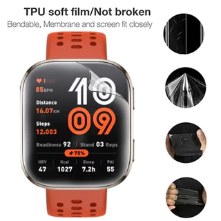ภาพยนตร์ for Smartwatch Amazfit Bip 6 อุปกรณ์เสริมป้องกันหน้าจอฟิล์มแก้วนุ่ม / นิรภัย Hydrogel for Amazfit Bip 6