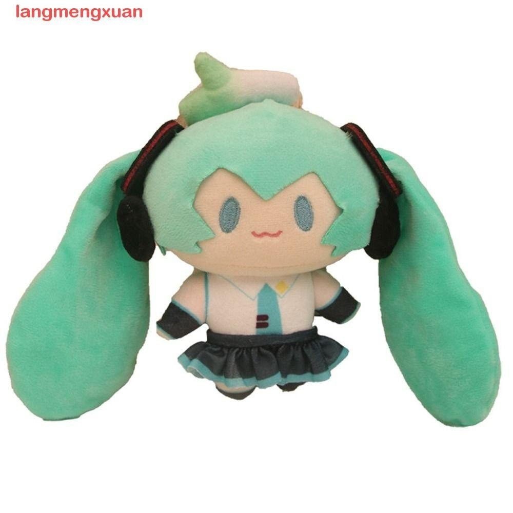 LANGMENGXUAN พวงกุญแจตุ๊กตา Hatsune Miku, ตุ๊กตาอะนิเมะพวงกุญแจการ์ตูน Hatsune Miku, พวงกุญแจ Ora