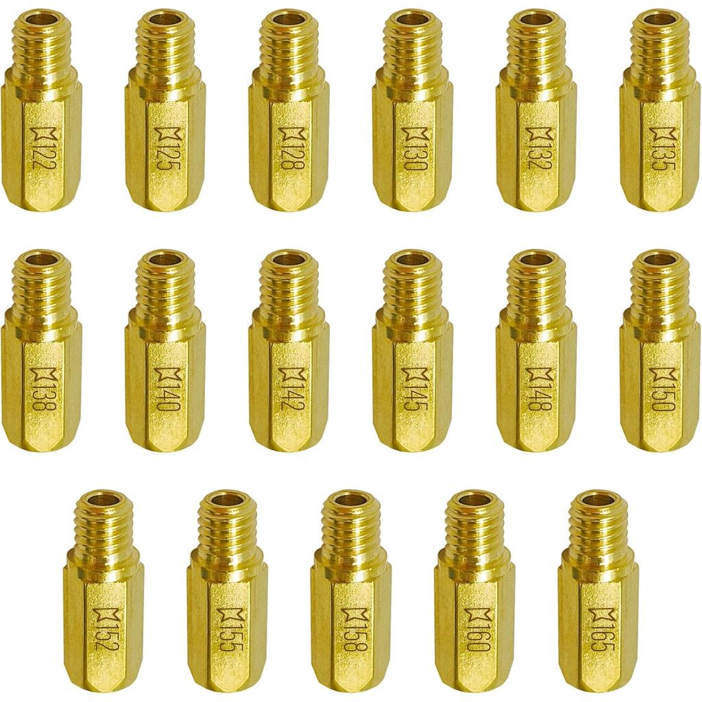 หลัก Jet Kit สําหรับ Keihin Nibbi คาร์บูเรเตอร์ FCR FCR-MX PE PJ PWK PWM 99101-357 (#122 - #165)