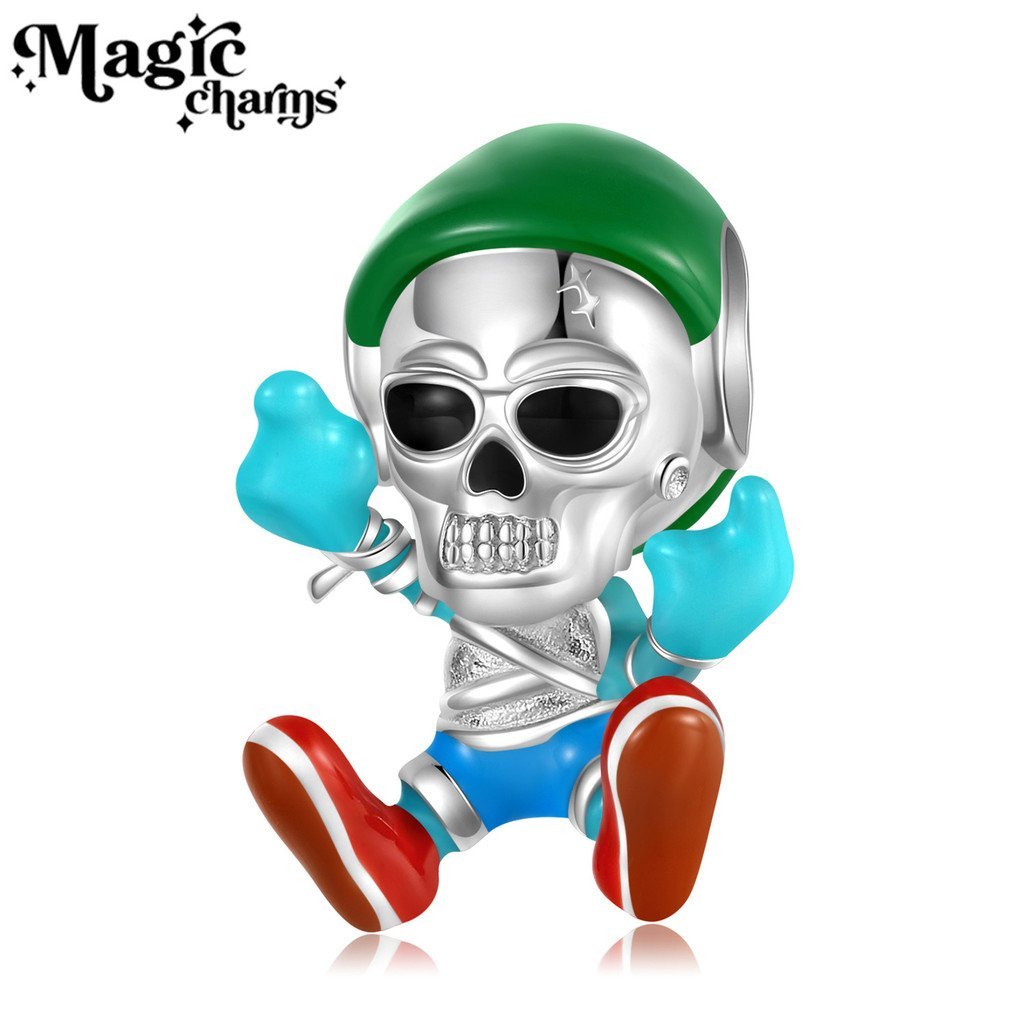 Epoxy Niche Creative สร้อยข้อมือ S925 Rock ส่วนบุคคล diy อุปกรณ์เสริม One Piece การจัดส่ง Charm ลูกป