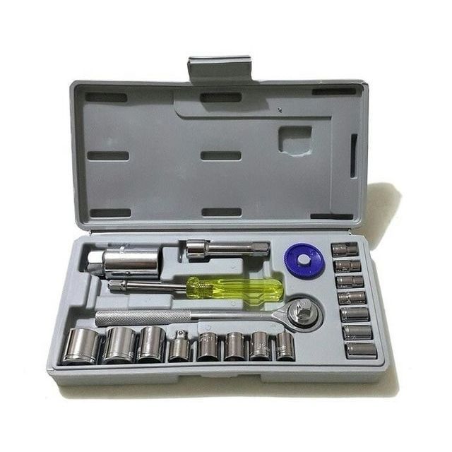 21PCS SOCKET WRENCH / 21 ชิ้น F1 DR กล่องรถประแจ