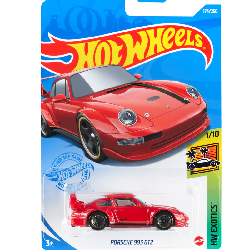 HotWheels HotWheels HotWheels PORSCHE 993 GT2 Supercar/สีแดง PORSCHE 993 174 21J