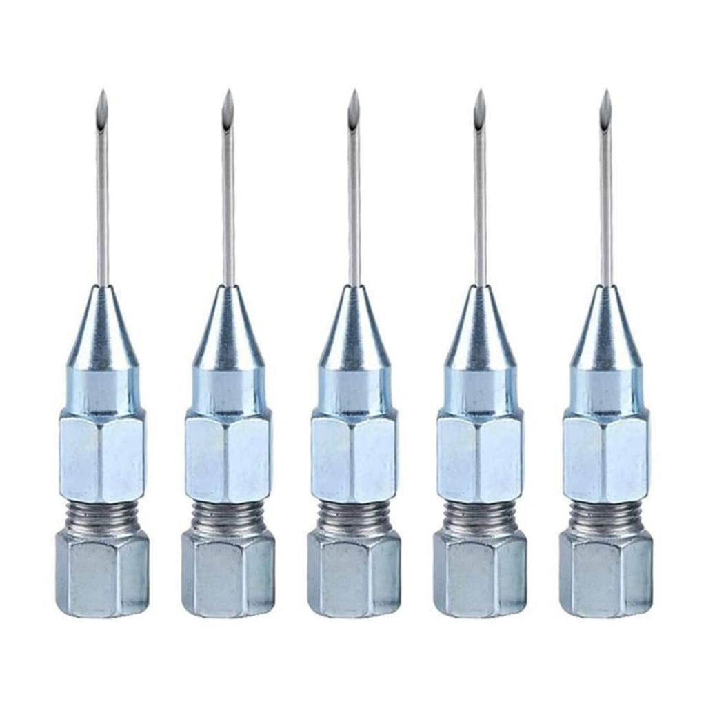 【COD+ส่งฟรี】หัวอัดจารบีปลายเข็ม 5/10pcs เกลียวใน อะแดปเตอร์หัวฉีดจาระบี หัวฉีดจาระบีแบบเกียวใน ถอดได้ แบบเข็ม - รูปที่ 2