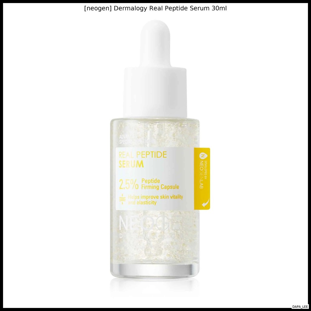 [neogen] Dermalogy Real Peptide Serum 30ml / ความยืดหยุ่น อ่อนเยาว์ โดย DAPA_LEE