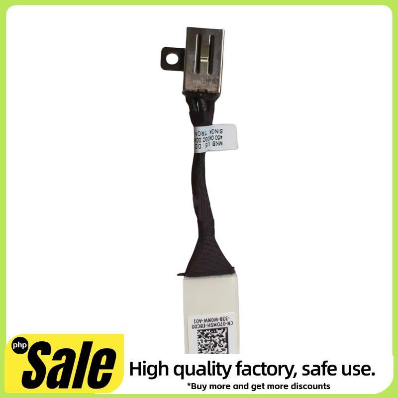 3410 แล็ปท็อปชาร์จ Flex Cable 07DM5H DC Power Jack Cable อะไหล่อุปกรณ์เสริม 1 ชิ้น